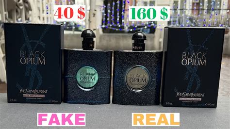 black opium real vs fake